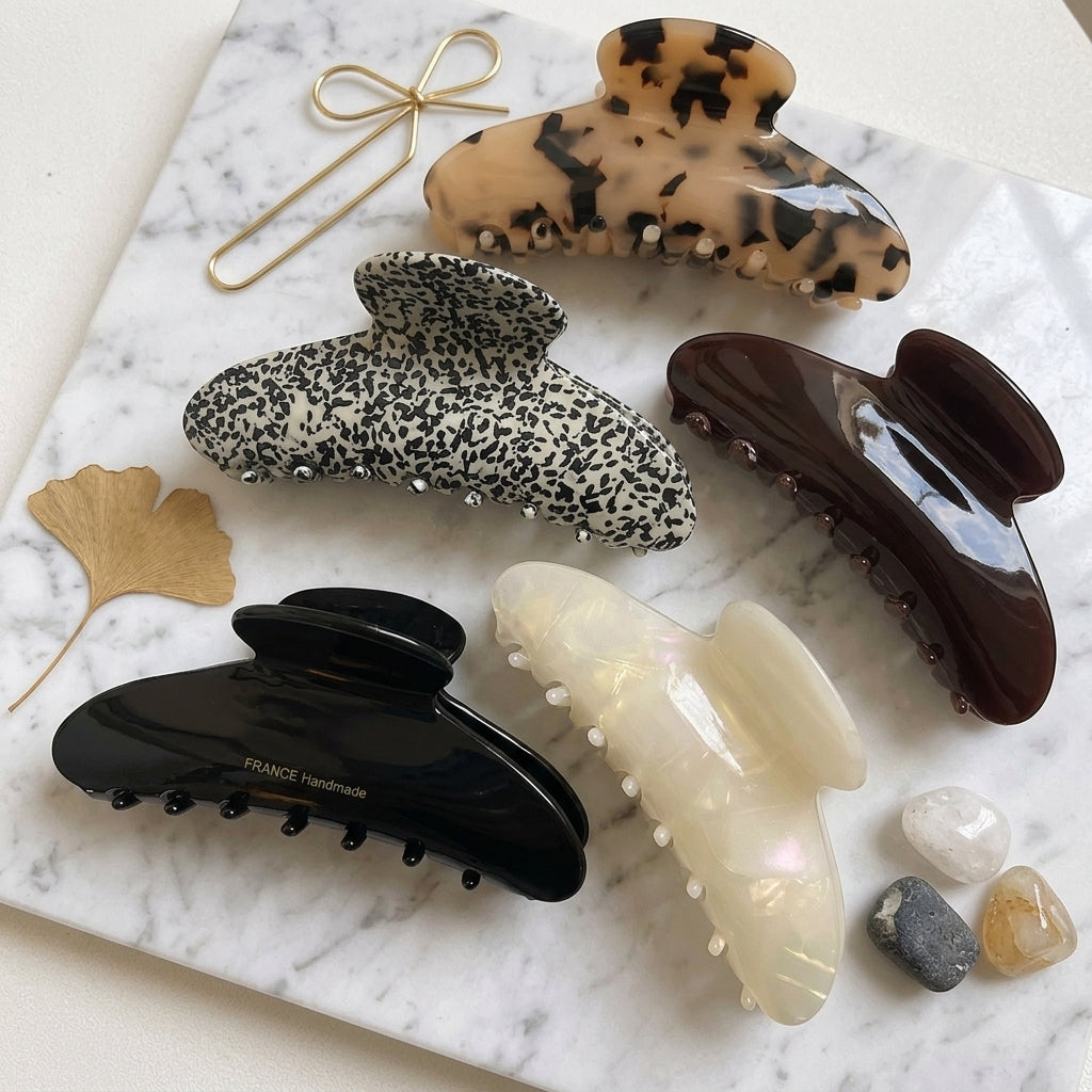 Acetate Large Hair Claw Shark Clip Wholesale